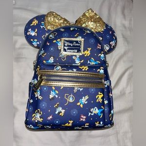 Loungefly 50th Anniversary backpacks w/ ears